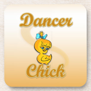 Dancer Chick Getränkeuntersetzer
