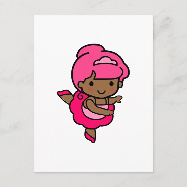 Dancer Girl Postkarte (Vorderseite)