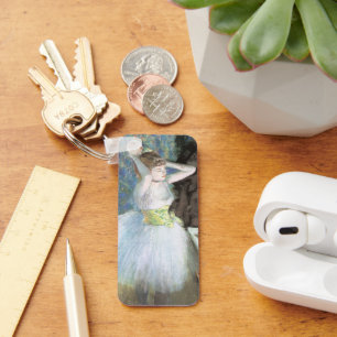 Dancer in ihrem Dressing Room von Edgar Degas Schlüsselanhänger