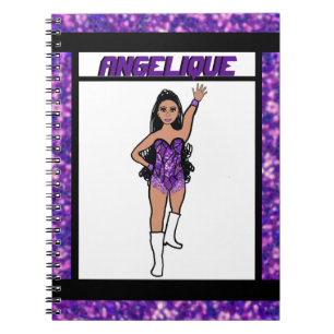 Dancer Lila Fringe Notebook #2 Notizblock