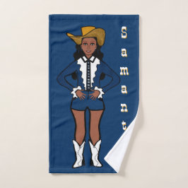 Dancer/Majorette-Western im #1 Handtuch