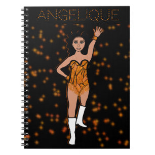 Dancer Orange Fringe Notebook #2 Notizblock
