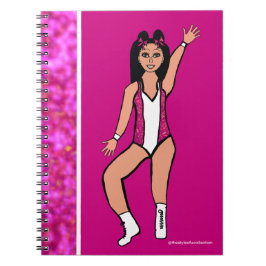 Dancer Pink Spark Notebook #2 Notizblock