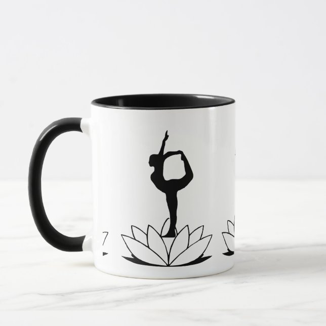 Dancer Pose Tasse - Yoga  Geschenke (Links)