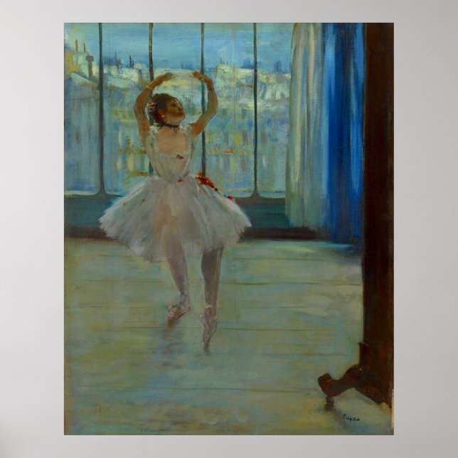 Dancer Posing - Edgar Degas - 1873 Poster (Vorne)