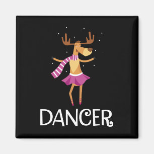 Dancer Prancer Weihnachtsfest Rentier Magnet