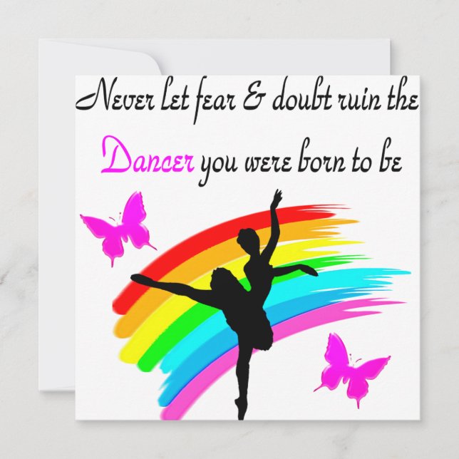 DANCER QUOTE (Vorderseite)