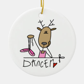 Dancer Rentier T - Shirt und Geschenke Keramikornament