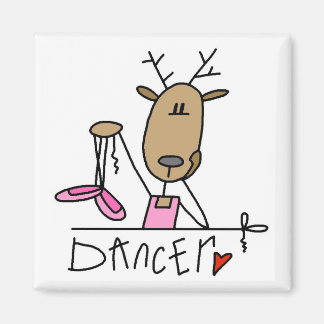 Dancer Rentier Tshirts und Geschenke Magnet