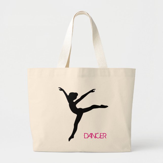 DANCER Silhouette Dance Bag Tasche (Vorne)