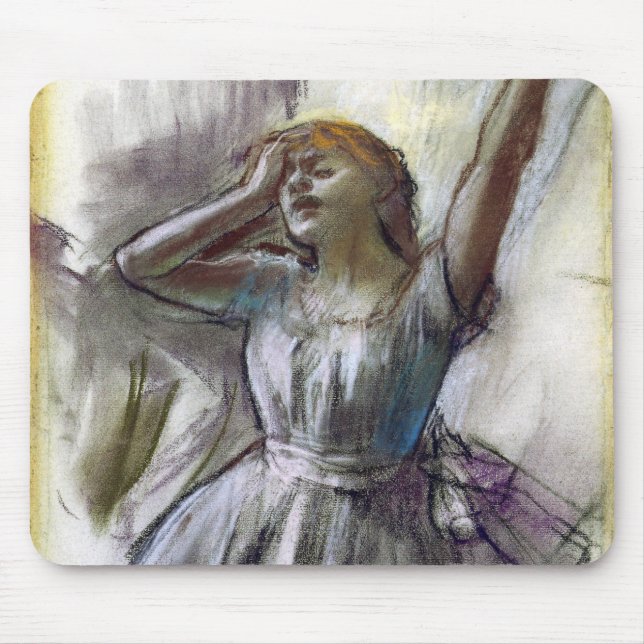 Dancer Stretching von Degas Mousepad (Vorne)