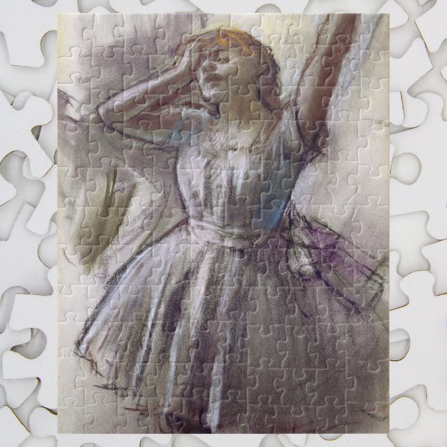 Dancer Stretching von Edgar Degas, Vintages Ballet Puzzle (Von Creator hochgeladen)
