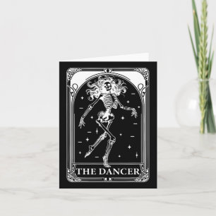 Dancer Tarot Card Skeleton Tanztochter Teache Karte