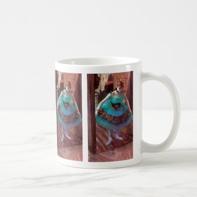 Dancer Verließ ihren Kleidersaal von Degas Kaffeetasse (Rechts)