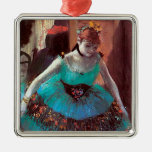 Dancer Verließ ihren Kleidersaal von Degas Silbernes Ornament