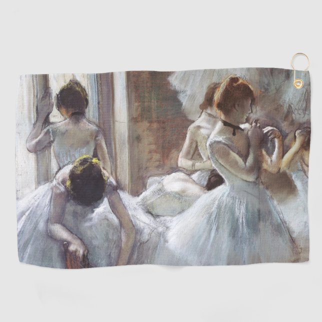 Dancers Edgar Degas Golfhandtuch (Horizontal)