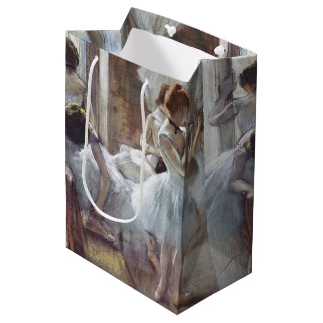 Dancers Edgar Degas Mittlere Geschenktüte (Vorderseite Schrägansicht)