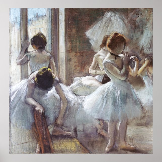 Dancers Edgar Degas Poster (Vorne)