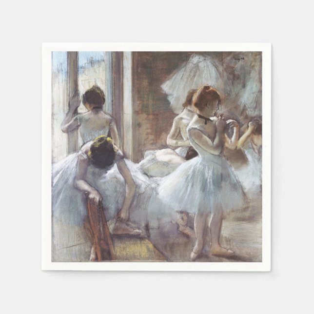 Dancers Edgar Degas Serviette (Vorderseite)