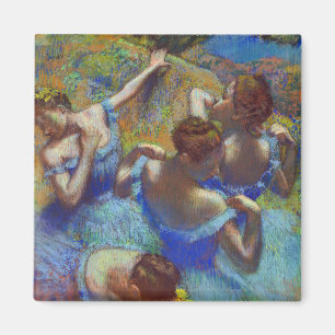 Dancers in Blue, Edgar Degas Magnet
