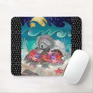DANCIN MIT DER STARZ Blue Chow - Mousepad