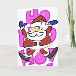 Dancin' Santa Feiertagskarte