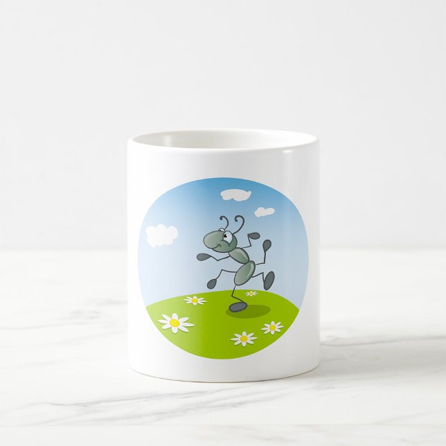 Dancing Ant Kaffeetasse (Von Creator hochgeladen)