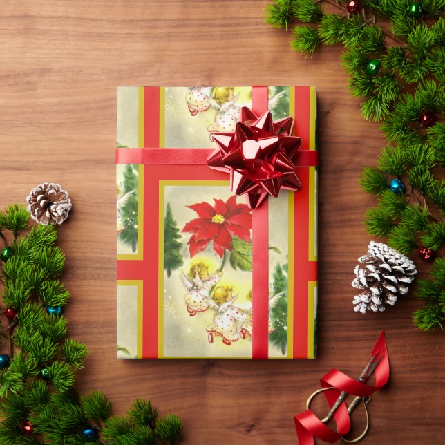 Dancing Baby Angels Geschenkpapier (Feiertagsgeschenk)