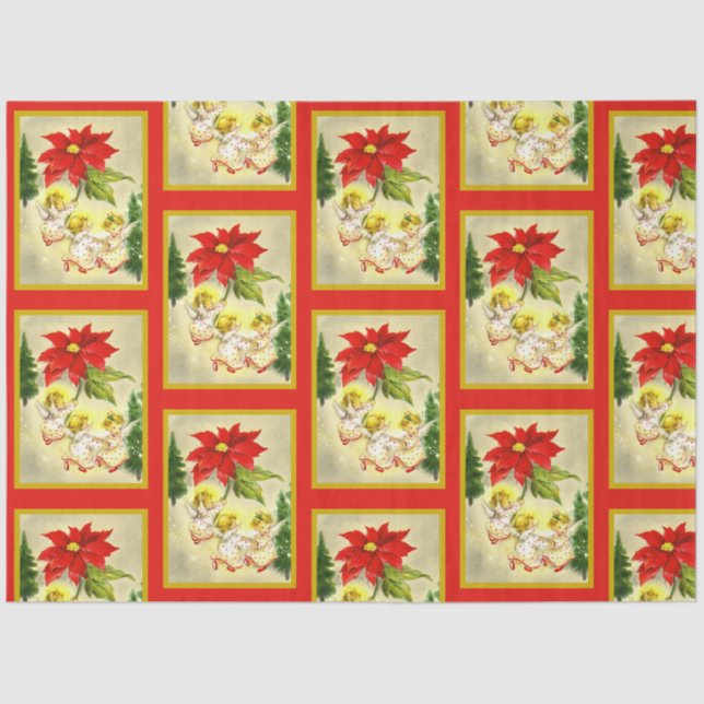 Dancing Baby Angels Seidenpapier (Vorderseite)