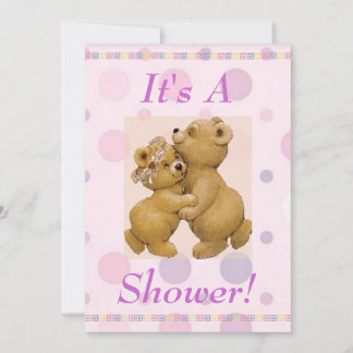 Dancing Baby Shower Einladung