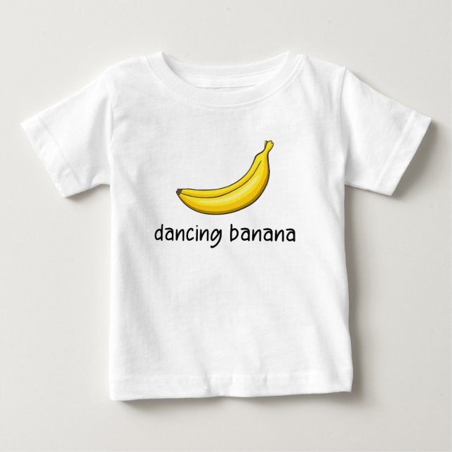 Dancing Banana Baby T-shirt (Vorderseite)