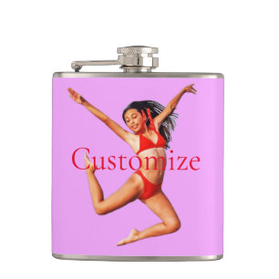 Dancing Bikini Model Thunder_Cove Flachmann