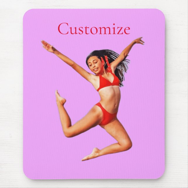 Dancing Bikini Model Thunder_Cove Mousepad (Vorne)