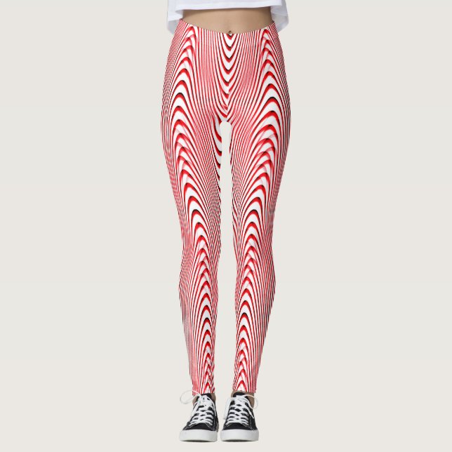 Dancing Candy Canes... Leggings (Vorderseite)