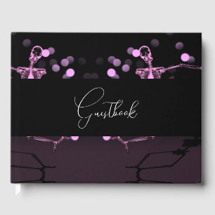 Dancing Celebration X-Ray Skeleton Gästebuch