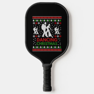 Dancing Christmas Pickleball Schläger