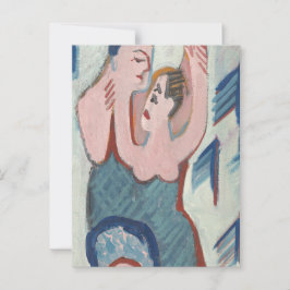 Dancing Couple Moderne Art Postkarte