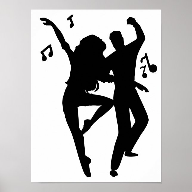 Dancing Couple Poster (Vorne)
