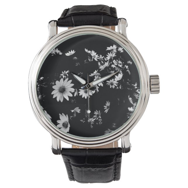 'Dancing Daisies' Watch Armbanduhr (Vorderseite)