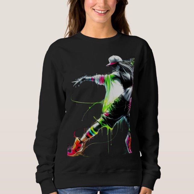 dancing danceparty dancelover sweatshirt (Vorderseite)