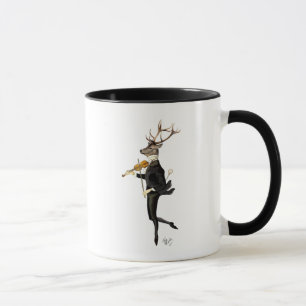 Dancing Deer mit Violine Tasse