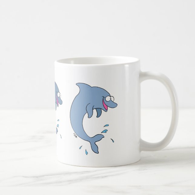 Dancing Dolphin Tasse (Rechts)