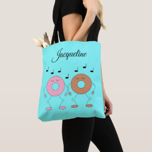 Dancing Donuts Pastel Blue
