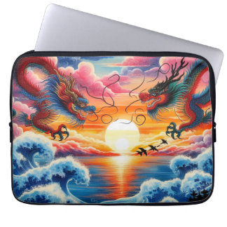 Dancing Dragon Tablet Protection Laptopschutzhülle