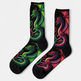 DANCING DRAGONS SOCKS SOCKEN