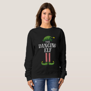 Dancing Elf Matching Family Group Weihnachts-Party Sweatshirt