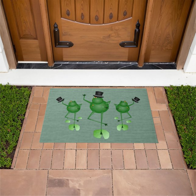 Dancing Frogs Doormat Fußmatte (Außenbereich)