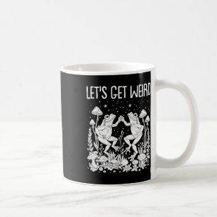 Dancing Frogs Mushrooms Lass uns seltsame Funny Co Kaffeetasse