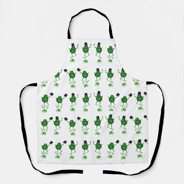 Dancing Frogs Schürze (Vorderseite)