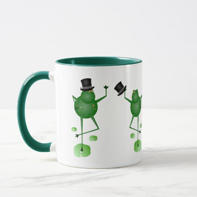 Dancing Frogs Tasse (Links)